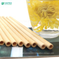 Manufacture New Reusable Bamboo Biodegradable Straws With Brush